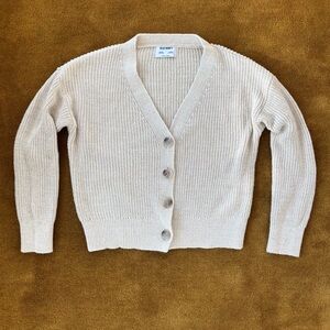 Old Navy Shaker Stitch Cardigan Sweater